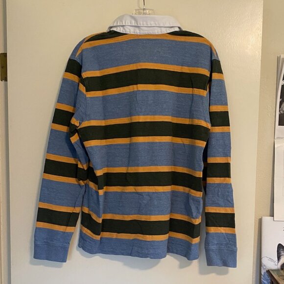 Patagonia L/S Rugby Striped Shirt, Like New - Picture 2 of 8
